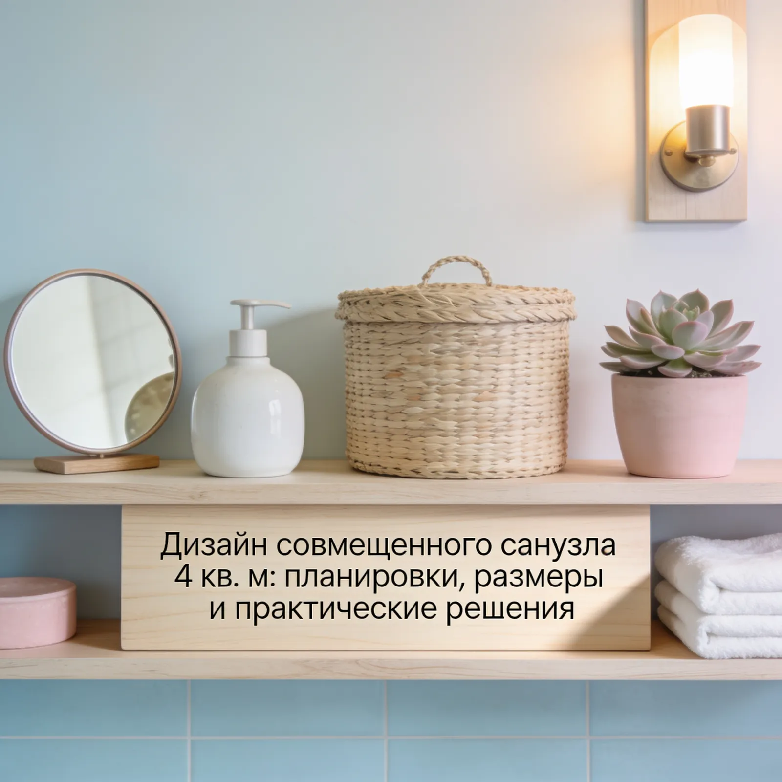 Дизайн совмещенного санузла 4 кв. м: планировки, размеры и практические решения — декор